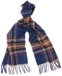 Elwood Scarf Plaid Dark Blue - view: 0