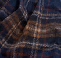 Elwood Scarf Plaid Dark Blue - view: 1