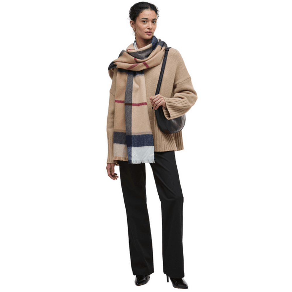 W's Rosefield Scarf Hessian Tartan, view: 1