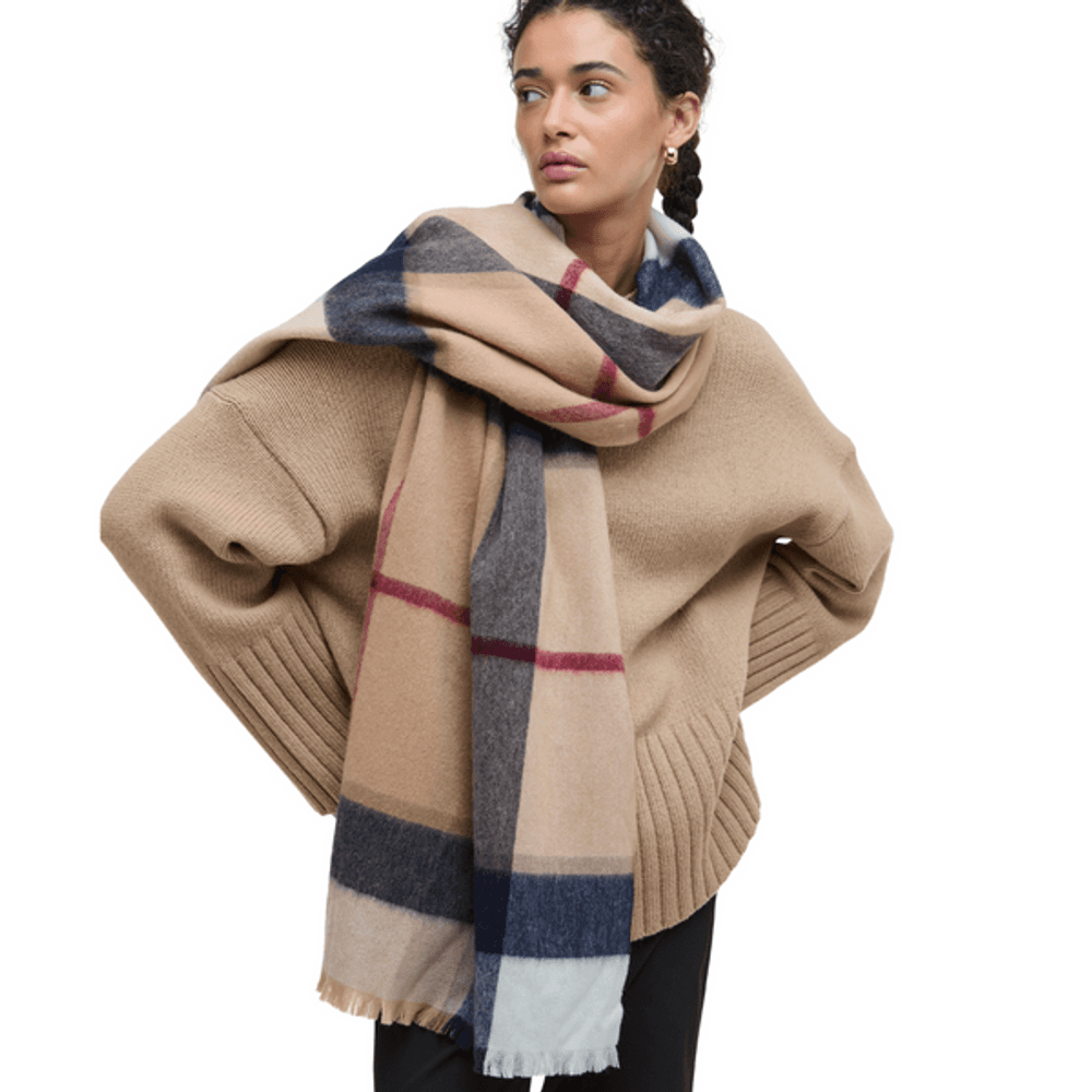 W's Rosefield Scarf Hessian Tartan, view: 5