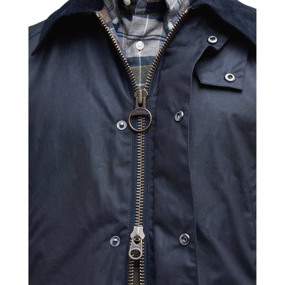 M's Ashby Wax Jacket Navy, view: 5
