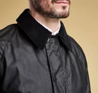 M's Ashby Wax Jacket Black - view: 2