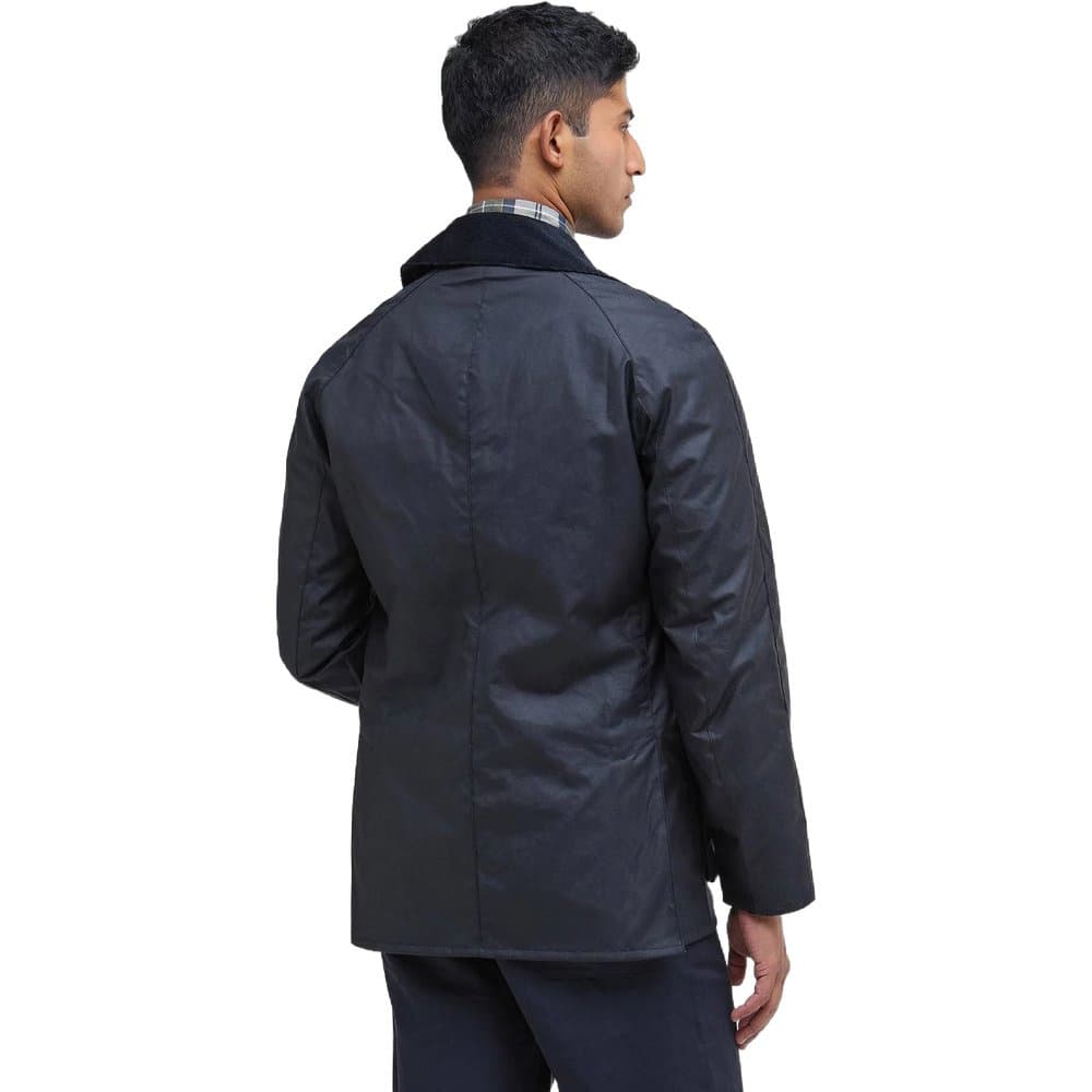 M's Ashby Wax Jacket Navy, view: 4