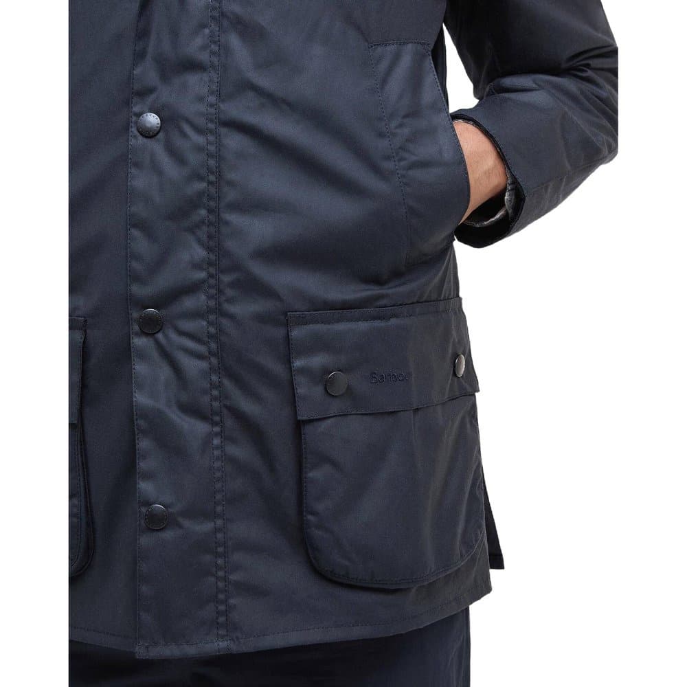 M's Ashby Wax Jacket Navy, view: 7
