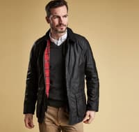 M's Ashby Wax Jacket Black - view: 4