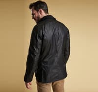 M's Ashby Wax Jacket Black - view: 3