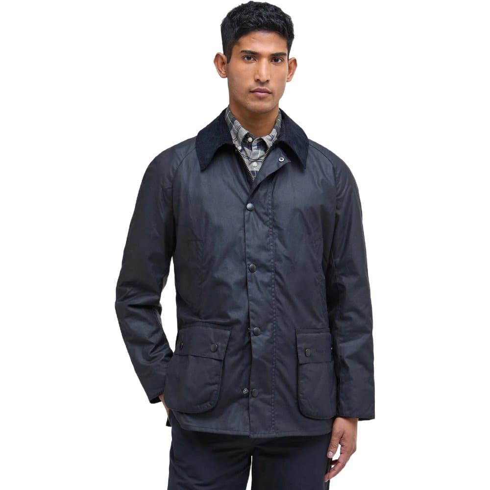 M's Ashby Wax Jacket Navy, view: 3