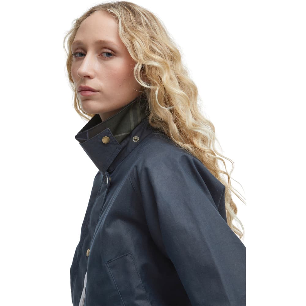 W's Acorn Wax Jacket Navy, view: 5