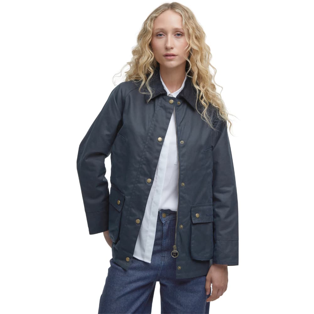 W's Acorn Wax Jacket Navy, view: 1