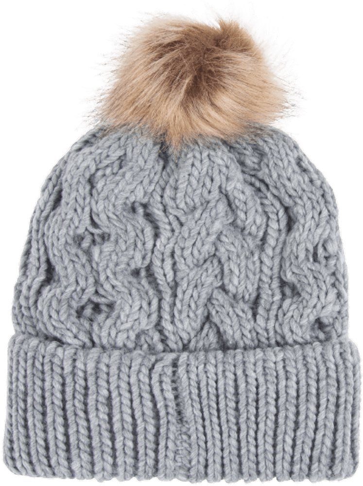 Penshaw Cable Beanie Grey, view: 1