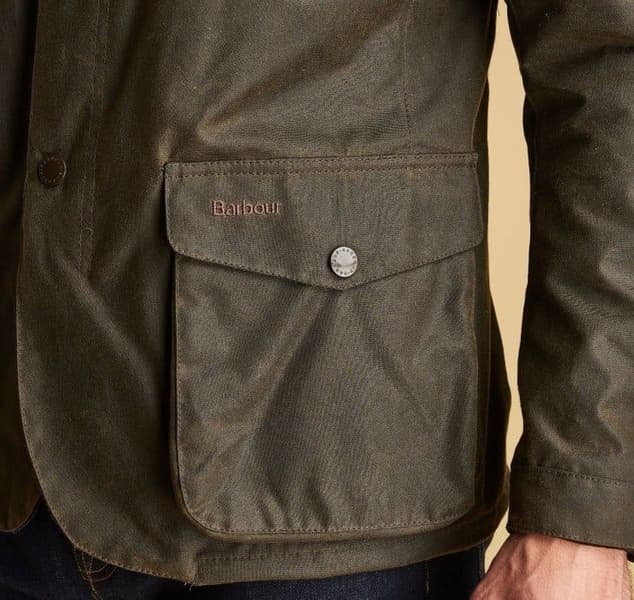 M's Ogston Wax Jacket Olive, view: 5