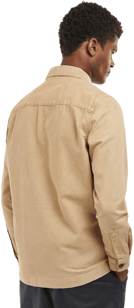 M's Washed Overshirt Washed Stone, view: 3