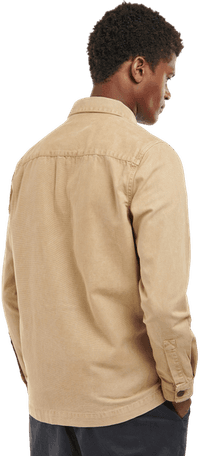 M's Washed Overshirt Washed Stone - view: 3