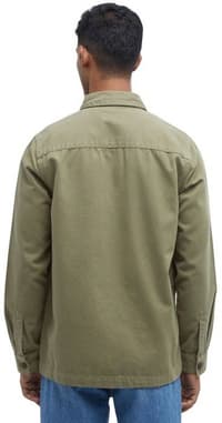 M's Washed Overshirt Bleached Olive - view: 2