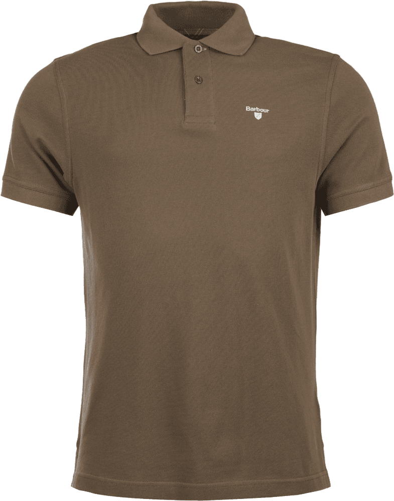 M's Tartan Pique Polo Dark Olive/Classic, view: 0