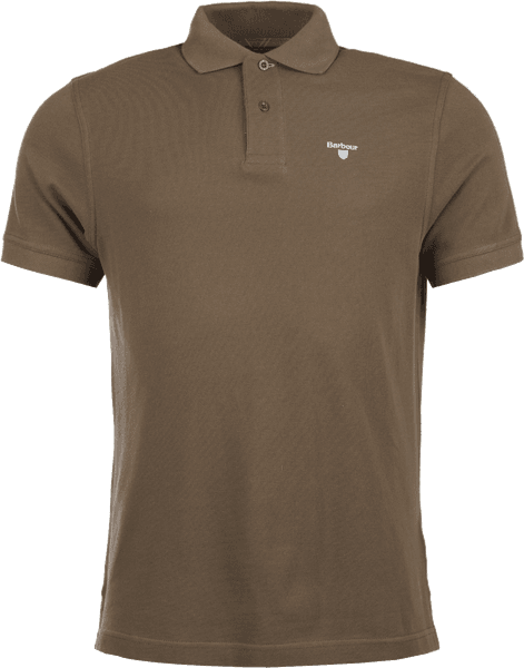 M's Tartan Pique Polo Dark Olive/Classic, view: 0