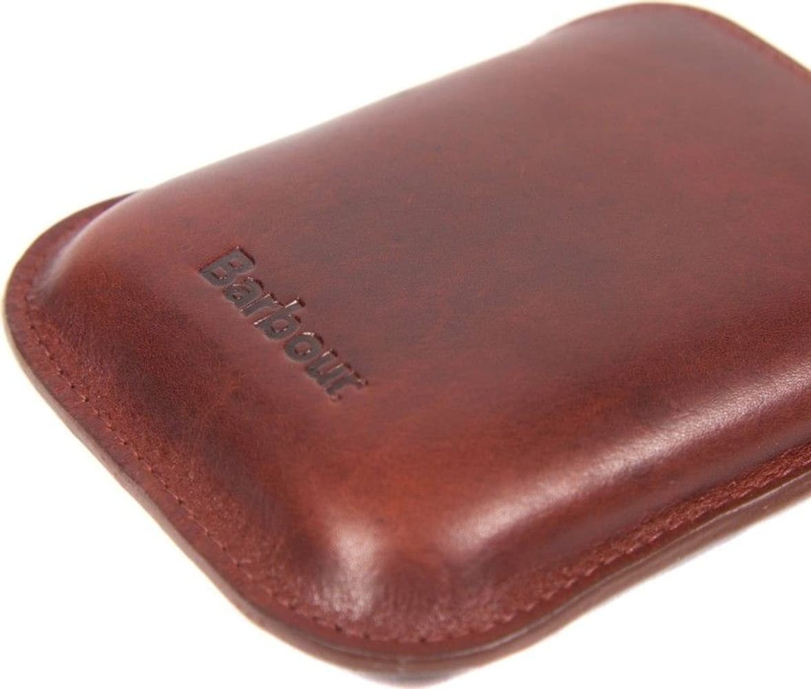 Wax Leather Hipflask Dark Brown, view: 2