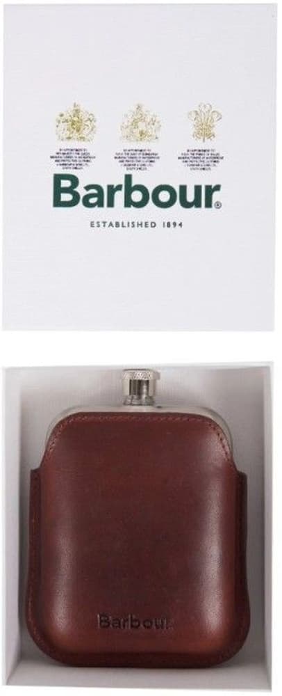 Wax Leather Hipflask Dark Brown, view: 4