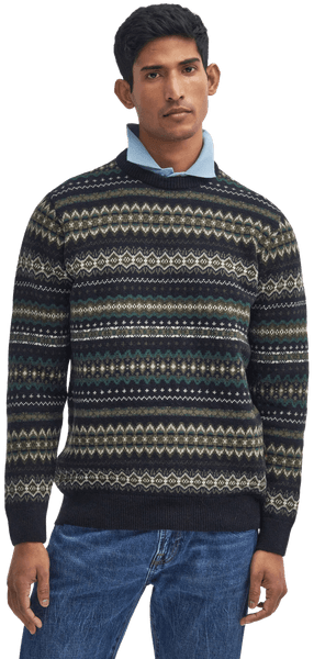 M's Case Fair Crew Neck Black, view: 4