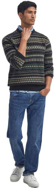 M's Case Fair Crew Neck Black, view: 6