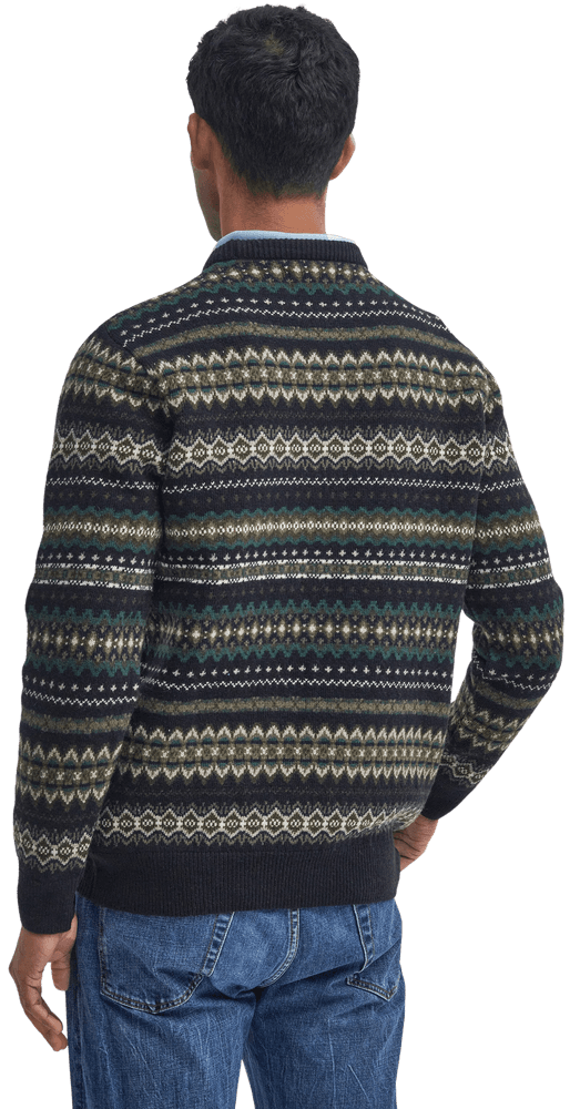 M's Case Fair Crew Neck Black, view: 5