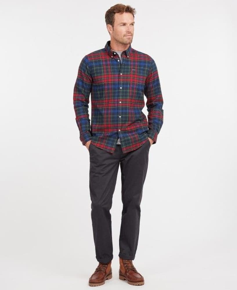 M's Ronan Tailored Fit Navy Check, view: 5