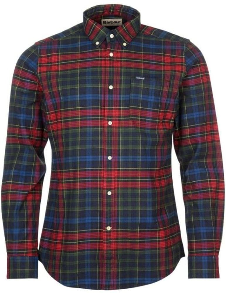 M's Ronan Tailored Fit Navy Check, view: 0