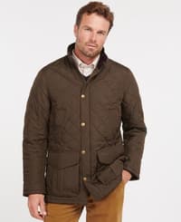 M's Devon Quilt Jacket Olive - view: 1