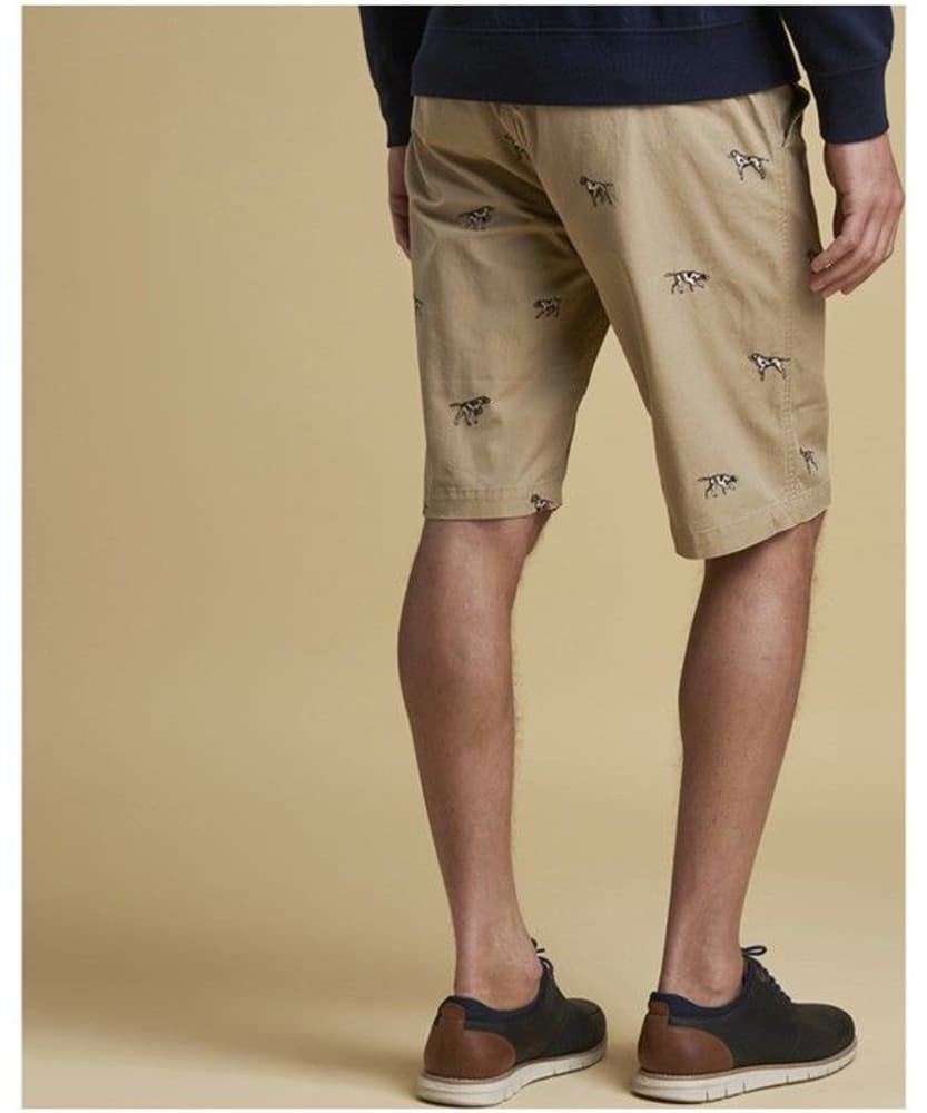 M's Feature Emb Shorts Stone, view: 1