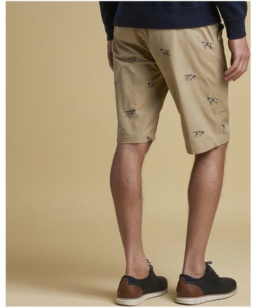 M's Feature Emb Shorts Stone, view: 1