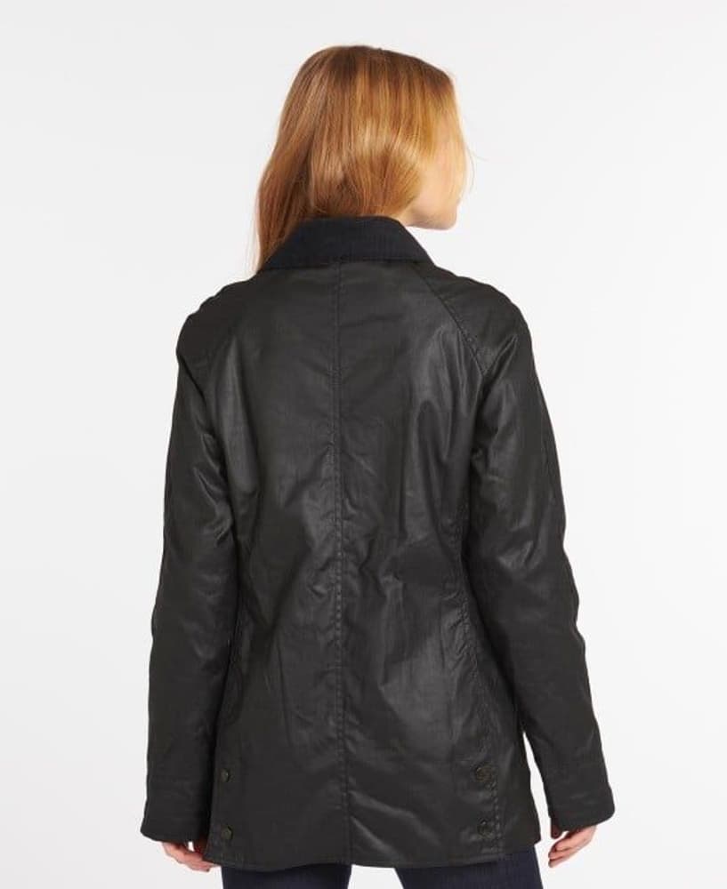 W's Beadnell Wax Jacket Black, view: 3