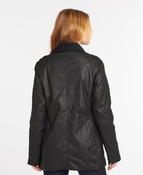 W's Beadnell Wax Jacket Black, view: 3
