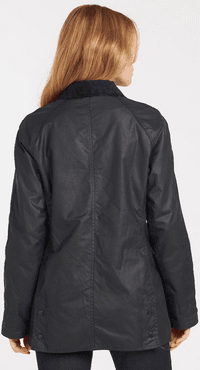 W's Beadnell Wax Jacket Navy - view: 1