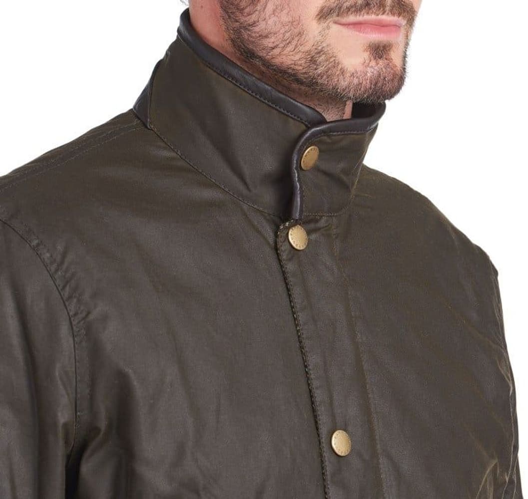 M's Hereford Wax Jacket Olive, view: 7