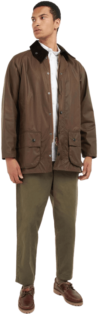M's Beaufort Wax Jacket Bark, view: 4