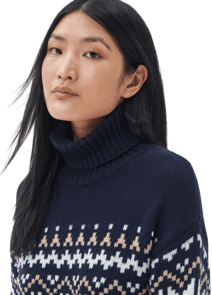 W's Patrisse Knit Dress Navy, view: 4
