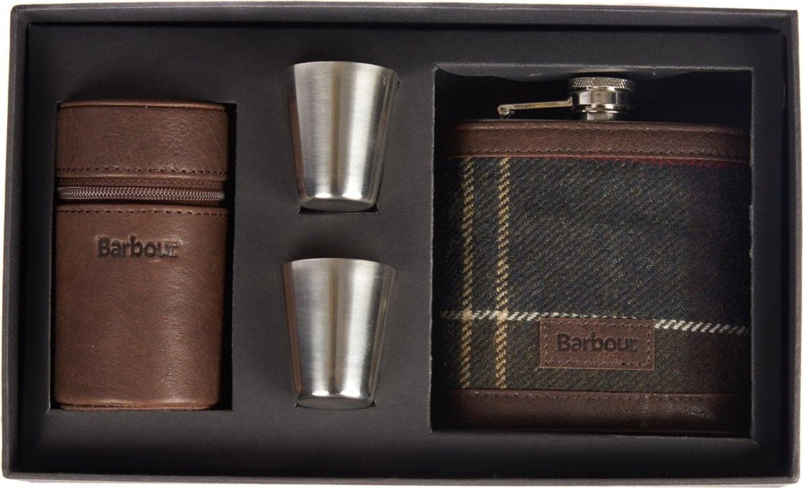 Tartan Hip Flask And Cups Classic Tartan, view: 0
