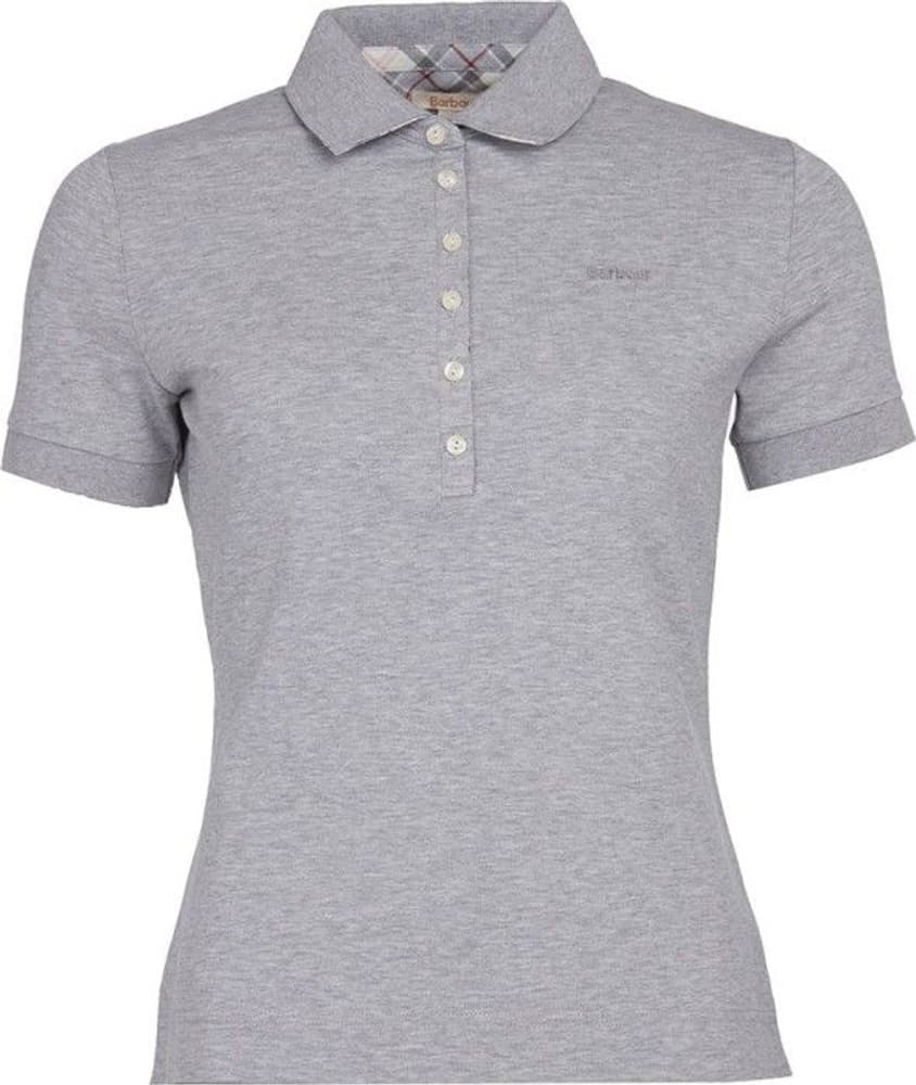 W's Portsdown Polo Shirt Light Grey Marl/Platinum, view: 0