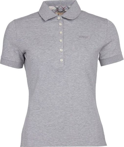 W's Portsdown Polo Shirt Light Grey Marl/Platinum, view: 0