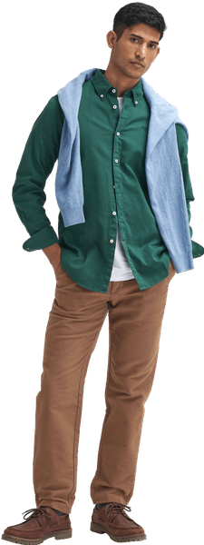 M's Moleskin Tailored Fit Sand, view: 5