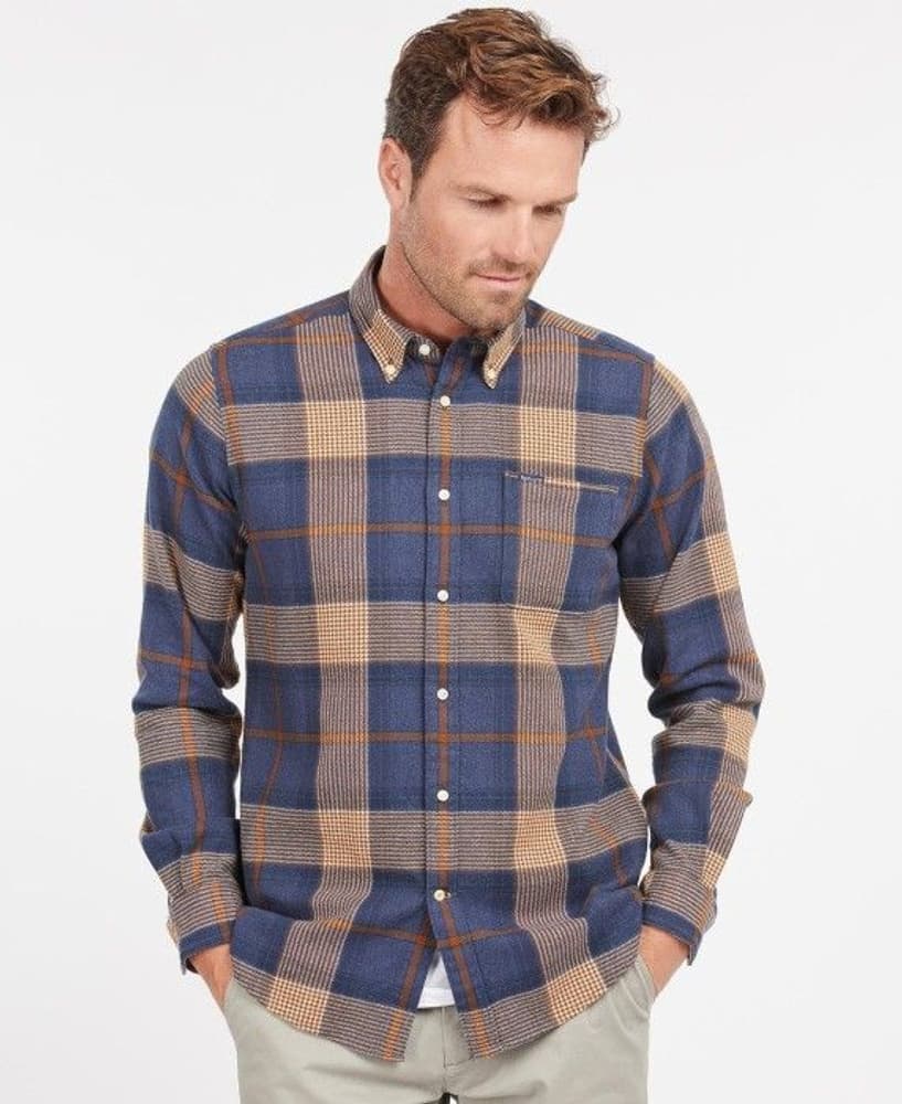 M's Farley Tailored Shirt Navy, view: 1