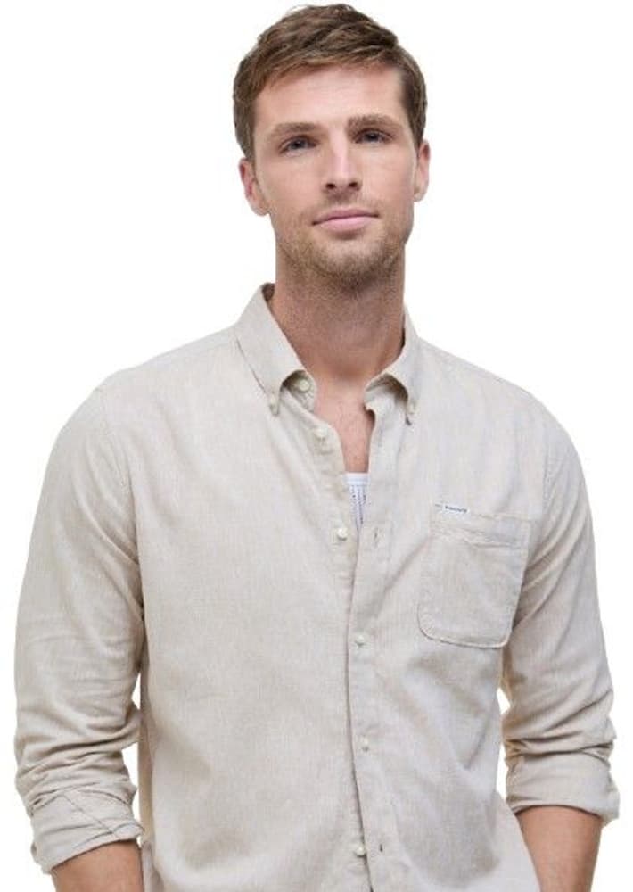 M's Nelson Tailored Shirt Stone, view: 3