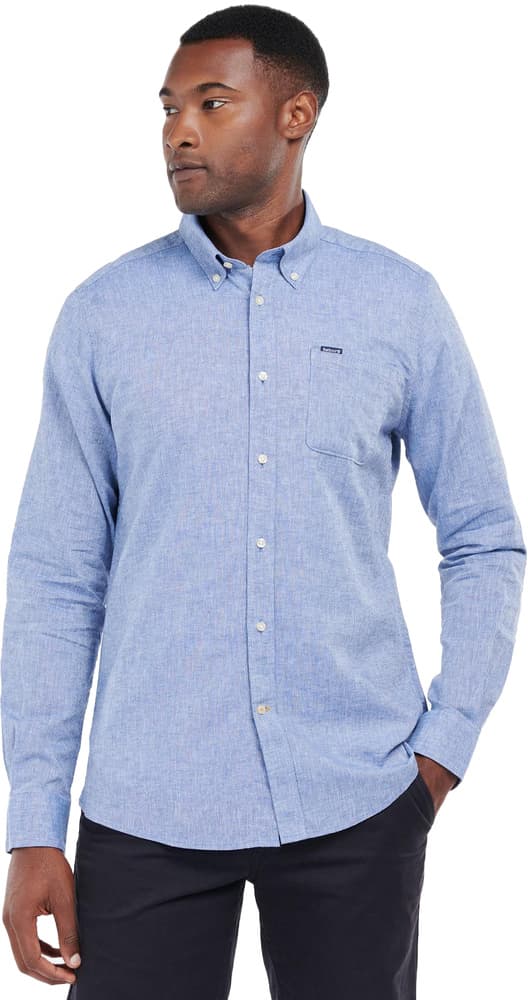 M's Nelson Tailored Shirt Blue, view: 1