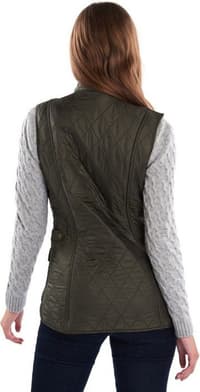 W's Wray Polarquilt Gilet Olive - view: 2