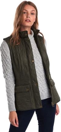W's Wray Polarquilt Gilet Olive - view: 3