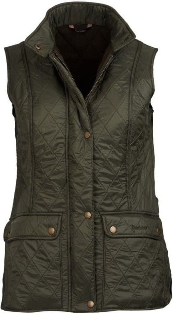 W's Wray Polarquilt Gilet Olive, view: 0