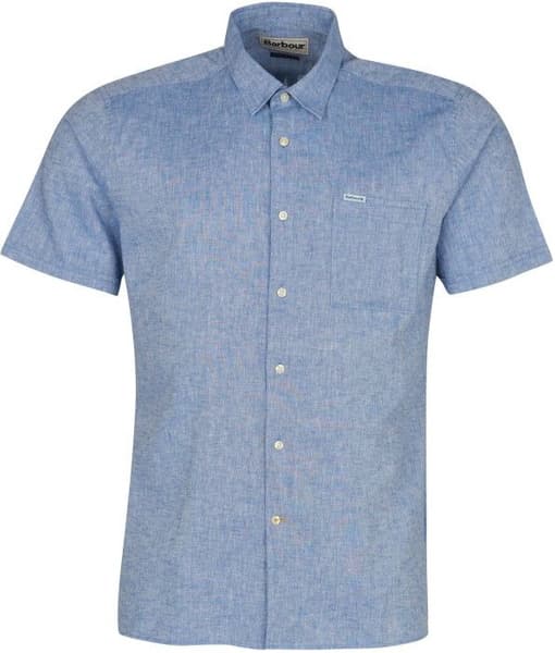 M's Nelson S/S Summer Shirt Blue, view: 0