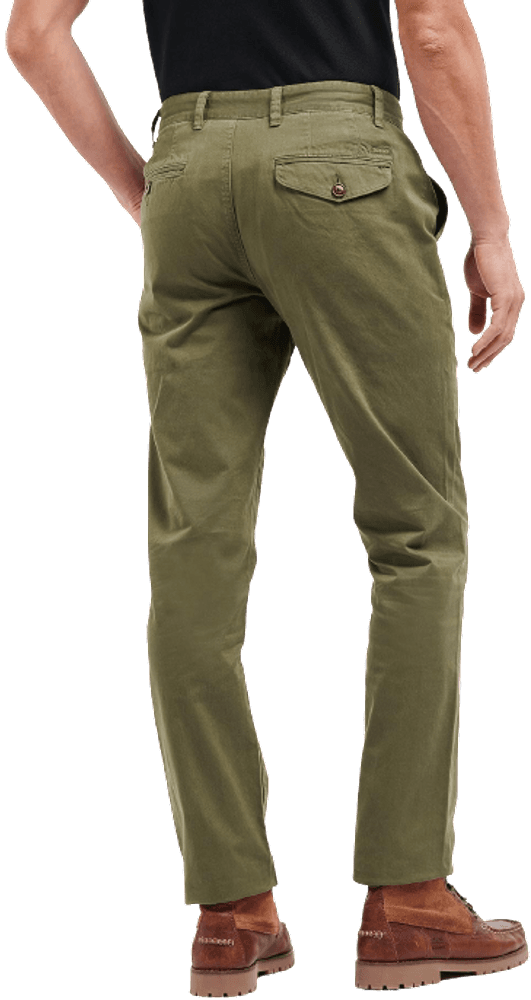 M's Neuston Twill Trouser Ivy Green, view: 2