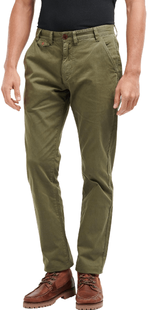 M's Neuston Twill Trouser Ivy Green, view: 1