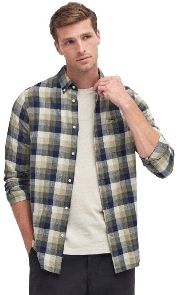 M's Hillroad Tailored Shirt Olive, view: 1